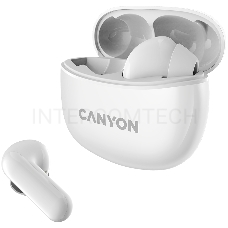 Наушники Canyon TWS-5 Bluetooth белые