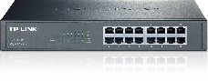 Коммутатор TP-Link SMB TL-SG1016D неуправляемый настольный/19U 16x10/100/1000BASE-T