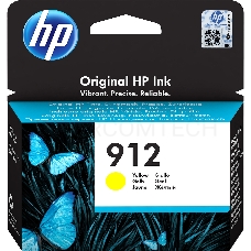 Картридж струйный HP 912 3YL79AE желтый (315стр.) для HP DJ IA OfficeJet 801x/802x