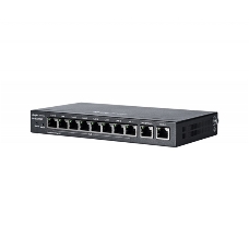 Коммутатор Reyee 10-Port Gigabit Cloud Managed Gataway, support up to 8 POE/POE+ ports with 70W POE Power budget, up to 4 WAN ports, support up to 200 concurrent users, 500Mbps.