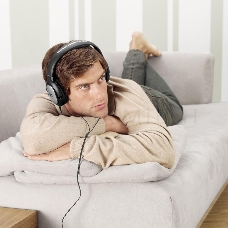 Наушники Sennheiser HD 206 накладные закрытые 21-18000Гц 3м gold 3.5мм адаптер на 6.3мм 108дБ, 507364