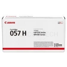 Тонер-картридж Canon 057 H для MF449x/MF446x/MF445dw/MF443dw, LBP225x/LBP226dw/LBP223dw. Чёрный. 10000 страниц.