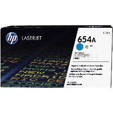 Тонер Картридж HP 654A CF331A голубой для HP CLJ Ent M651n/M651dn/M651xh/M680dn/M680f (15000стр.)