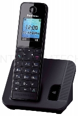 Телефон Panasonic KX-TGH210RUB  (черный) {АОН, Caller ID, Радионяня}