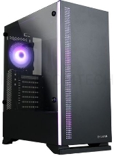 Корпус ZALMAN S5, ATX, BLACK, WINDOW, 2xCOMBO (3.5 or 2.5), 4x2.5, 2xUSB2.0, 1xUSB3.0, FRONT 1x120mm, REAR 1x120mm RGB