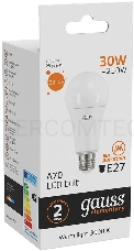 Лампа светодиодная Led Elementary A67 30Вт E27 3000К Gauss 73219