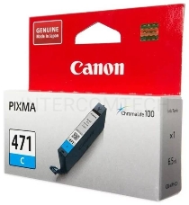 Картридж Canon CLI-471C (0401C001) голубой, 7 мл, до 311 стр. A4, для PIXMA MG5740/MG6840/MG7740/ TS5040/TS6040/TS8040/TS9040 (CLI471C)