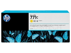 Картридж струйный HP №771C B6Y10A желтый для HP DJ Z6200 (775мл)