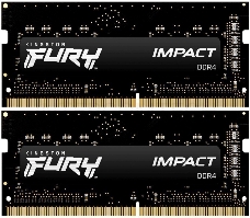 Память оперативная Kingston 16GB 3200MHz DDR4 CL20 SODIMM (Kit of 2) FURY Impact