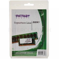 Память Patriot SL 4Gb DDR3 1600MHz SO-DIMM PSD34G160081S RTL 1*4GB PC3-12800 CL11  204-pin 1.5В