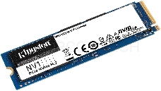 Накопитель SSD Kingston 2Tb NV2, M.2(22x80mm), NVMe, PCIe 4.0 x4, 3D TLC, R/W 3500/2800MB/s, TBW 640, DWPD 0.3 (3 года)