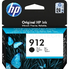 Картридж струйный HP 912 3YL80AE черный (300стр.) для HP DJ IA OfficeJet 801x/802x