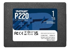 Накопитель SSD Patriot P220 1TB, SATA 2.5, P220S1TB25, 550/500, RET