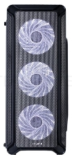 Корпус ZALMAN I3, без БП, большое боковое окно, черный,  ATX