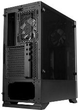 Корпус ZALMAN S5, ATX, BLACK, WINDOW, 2xCOMBO (3.5 or 2.5), 4x2.5, 2xUSB2.0, 1xUSB3.0, FRONT 1x120mm, REAR 1x120mm RGB