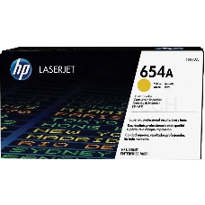 Тонер Картридж HP 654A CF332A желтый для HP CLJ Ent M651n/M651dn/M651xh/M680dn/M680f (15000стр.)