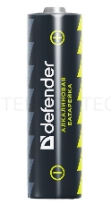 Батарейка DEFENDER BATTERY ALKALINE AA 1.5V/LR6-4B 4PCS 56012