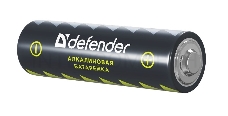 Батарейка DEFENDER BATTERY ALKALINE AA 1.5V/LR6-4B 4PCS 56012