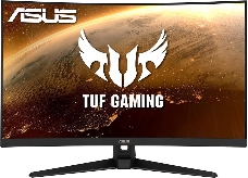 Монитор ASUS 31.5 TUF Gaming VG328H1B VA LED изогнутый, 1920x1080, 1ms, 250cd/m2, 178°/178°, 3000:1, 165Hz, FreeSync, D-Sub, HDMI, MM, Tilt, Swivel, VESA, Black, 90LM0681-B01170