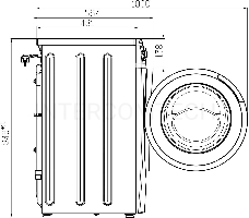 Стиральная машина Атлант 80С1213-01