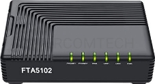 Шлюз IP Flyingvoice FTA5102E2 черный