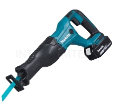 Ножовка MAKITA DJR186RFE 187266  18в 2х3ачli-ion 0-2800об\м ход-32мм рез-255мм 3.5кг чем подсв