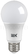 Лампа Iek LLE-A60-13-230-30-E27 светодиодная ECO A60 шар 13Вт 230В 3000К E27 IEK