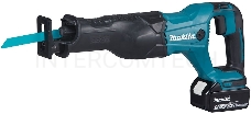 Ножовка MAKITA DJR186RFE 187266  18в 2х3ачli-ion 0-2800об\м ход-32мм рез-255мм 3.5кг чем подсв