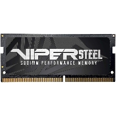 Модуль памяти SO-DIMM DDR 4 DIMM 16Gb PC21300, 2666Mhz, PATRIOT Viper Steel (PVS416G266C8S) (retail)