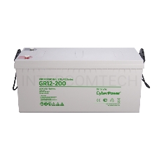 Батарея PS solar (gel) CyberPower GR 12-200 / 12 В 200 Ач Battery CyberPower Professional solar series (gel) GR 12-200 / 12V 200 Ah