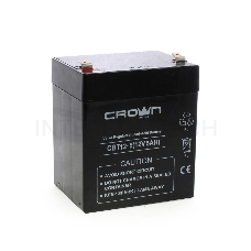 Батарея CROWN СВТ-12-5 (12V 5Ah) F2 срок службы 6 лет