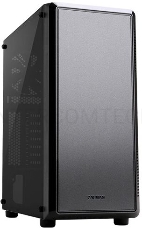 Корпус ZALMAN S4, ATX, BLACK, WINDOW, 1x5.25, 4x3.5, 1x2.5, 2xUSB2.0, 1xUSB3.0, FRONT 1x120mm, REAR 1x120mm