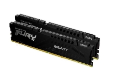 Оперативная память Kingston DRAM 32GB 5200MHz DDR5 CL40 DIMM (Kit of 2) FURY Beast Black EAN: 740617324358