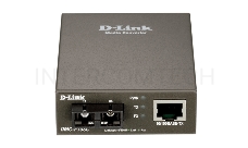 Сетевое оборудование D-Link DMC-F15SC/A1A Медиаконвертер из 100BASE-TX по витой паре в 100BASE-FX по одномодовому волокну (15 км, SC)