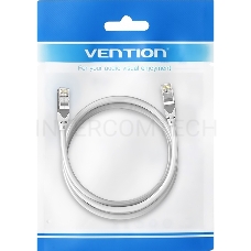 Патч-корд Vention прямой SFTP cat.6A, RJ45 - 0,5м. Серый