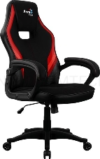 Кресло для геймера Aerocool AERO 2 Alpha Black Red , черно-красное, до 125 кг, ШxДxВ : 64x67x111-119см, газлифт класс 4 до 100 мм, механизм Бабочка