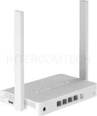 Роутер беспроводной Keenetic DSL (KN-2010) с модемом VDSL2/ADSL2+, Mesh Wi-Fi N300, 4-портовым Smart-коммутатором и портом USBИнтернет-центр