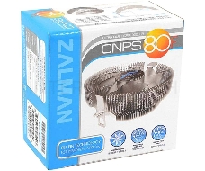 Кулер ZALMAN CNPS80F(CN) 3пин, 775 / 1155 / 754-AM2 / AM3 / FM1, 23.8 дБ, 2500 об / м, Al