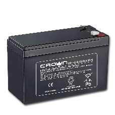 Батарея  CROWN CBT-12-9.2 (12V 9.2Ah) F2 срок службы 5 лет