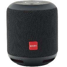 Умная колонка Smartmate, PSS101Y_BK, smart speaker with Yandex Alisa voice assistant, built-in 7.4V@ 2x2200mAh battery, 2x3W sound power, 4 sensitive microphones, Wi-Fi/Bluetooth modes, AUX port, 3 month of Yandex.Plus included, compact design, black colo