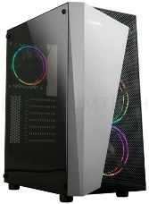 Корпус ZALMAN S4 Plus, ATX, BLACK, WINDOW, 1x5.25, 4x3.5, 1x2.5, 2xUSB2.0, 1xUSB3.0, FRONT 2x120mm, REAR 1x120mm