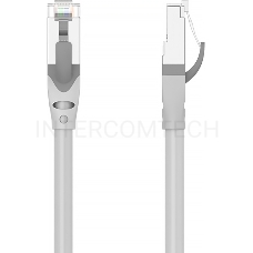 Патч-корд Vention прямой SFTP cat.6A, RJ45 - 1,5м. Серый