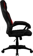 Кресло для геймера Aerocool AERO 2 Alpha Black Red , черно-красное, до 125 кг, ШxДxВ : 64x67x111-119см, газлифт класс 4 до 100 мм, механизм Бабочка