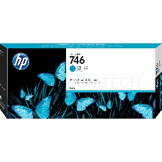 Картридж HP 746 300-ml голубой Ink Cartridge