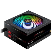 Блок питания Chieftec Photon Gold GDP-650C-RGB (ATX 2.3, 650W, >90 efficiency, Active PFC, ARGB Rainbow 140mm fan, Cable Management) Retail