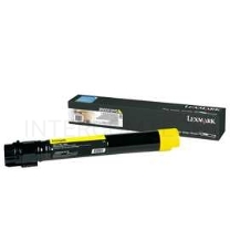 Тонер-картридж Lexmark желтый для X950, X952, X954