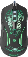 Мышь Defender Bionic GM-250L [52250] {Проводная игровая мышь, оптика,6кнопок,800-3200dpi}