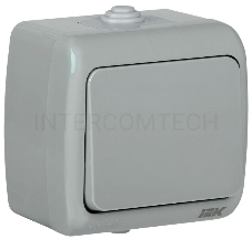 Выкл. 1 кл. откр. уст. 10А IP54 AQUATIC Iek EVA10-K03-10-54 ВС-20-1-0-A