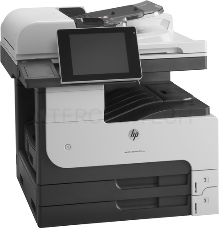 МФУ HP LaserJet Enterprise MFP M725dn, лазерный p/c/s, A3, 40ppm, 1200dpi, 1024Mb, 320Gb HDD, 3 trays 100+250+250, ADF100, Duplex, USB/LAN/FIH)