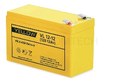 Батарея АКБ YELLOW BATTERY VL 12-12
